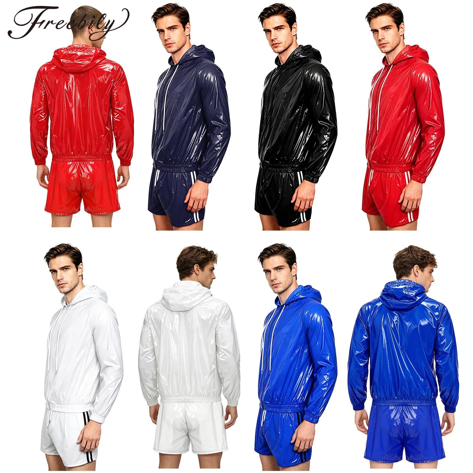 Windbreaker Men Zip - Pakaian Olahraga Renang Tahan Air Pria