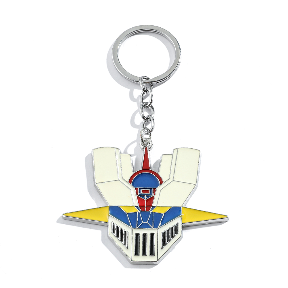 Men Fashion Key - Gantungan Kunci Logo Robot Prajurit Kartun