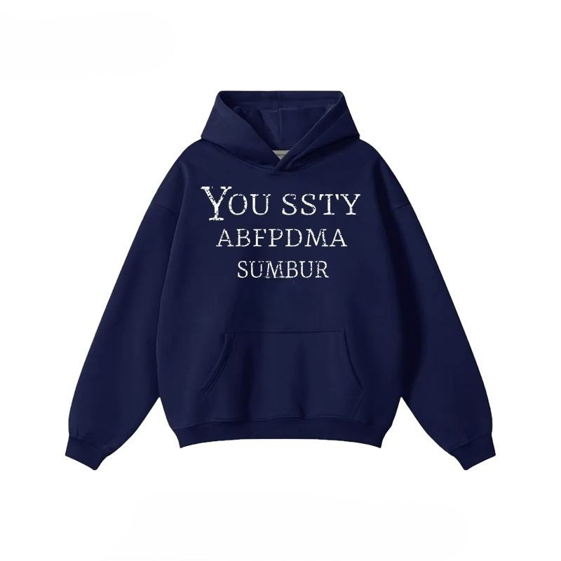 Fashion Men Vogue - Hoodie Pria Dengan Topi Desainer Bergaya