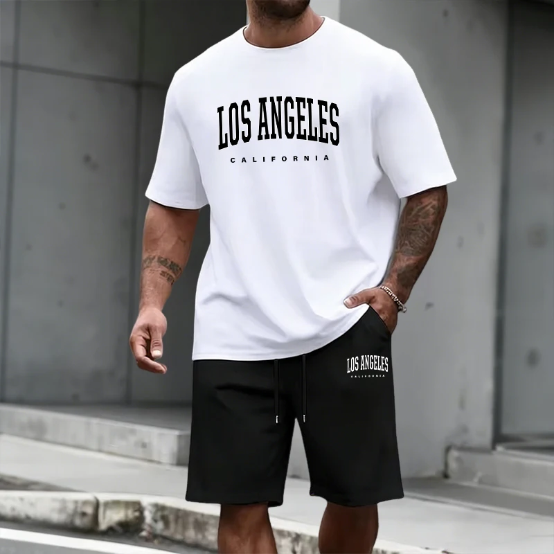 Men'S Fashion For Summer 2026 - Setelan Olahraga Pria Atasan Lengan Pendek