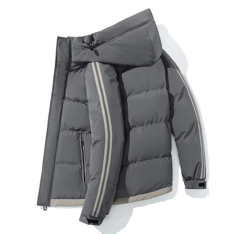 Fashion Men Vogue - Jaket bertudung modis pria penahan angin
