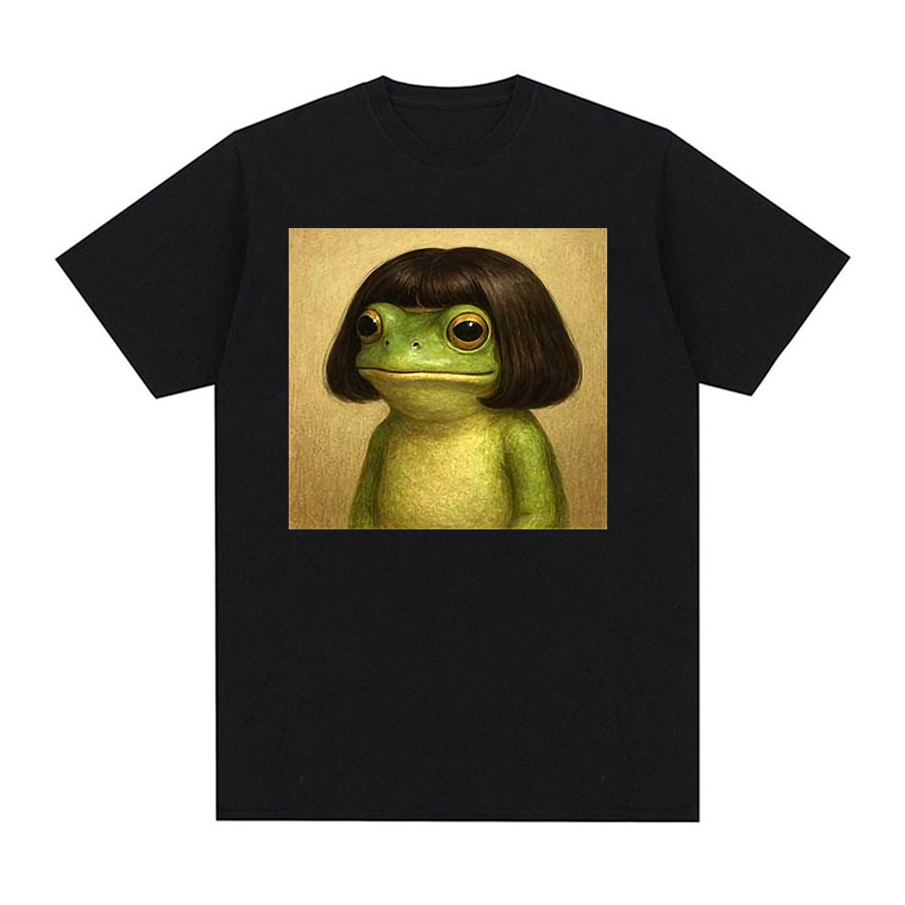 Men'S Fashion Haircuts - Kaos Meme Wajah Katak Lucu dengan