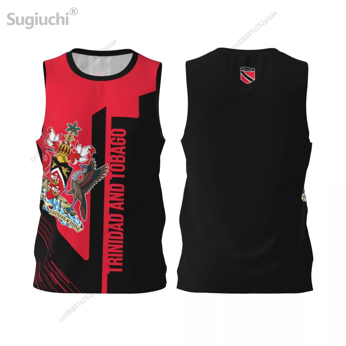 Men'S Fashion Names - Kaos Olahraga Bendera 3D Trinidad dan