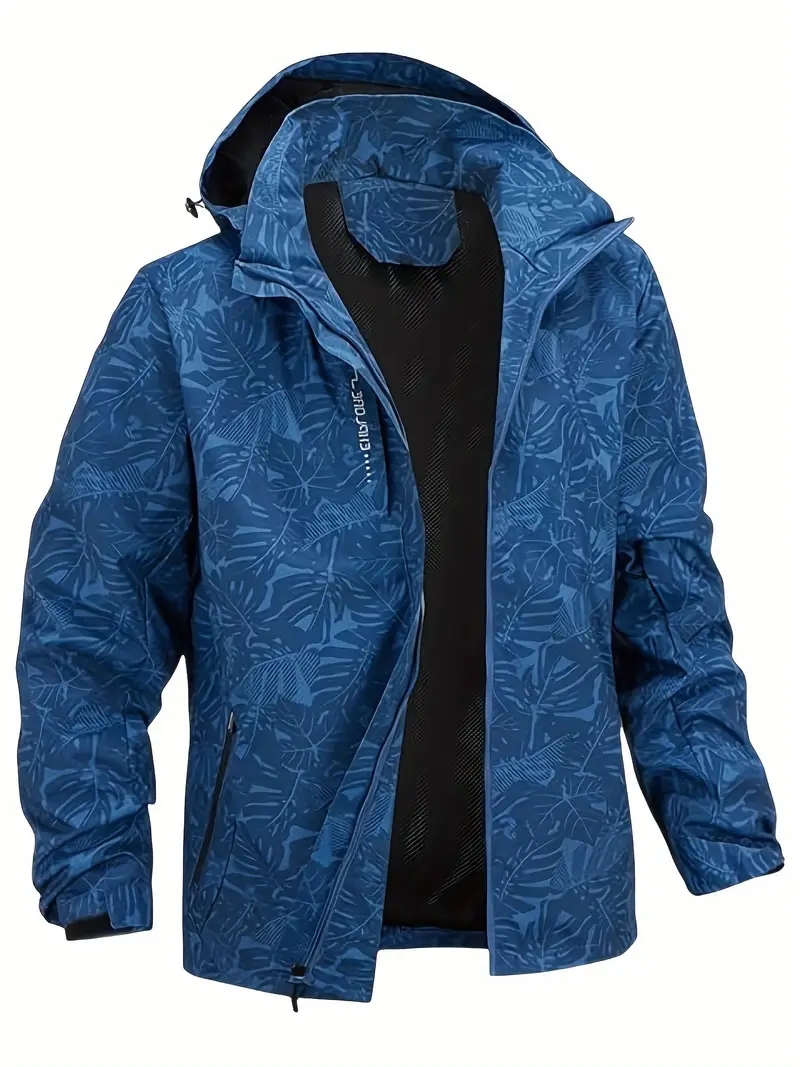Windbreaker Men Zip - Jaket Penahan Angin Tahan Air Ringan