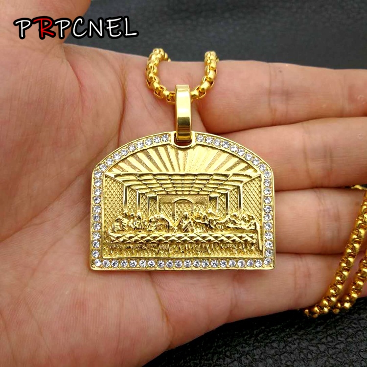 Fashion Men Vogue - Kalung Liontin Hip Hop Last Dinner