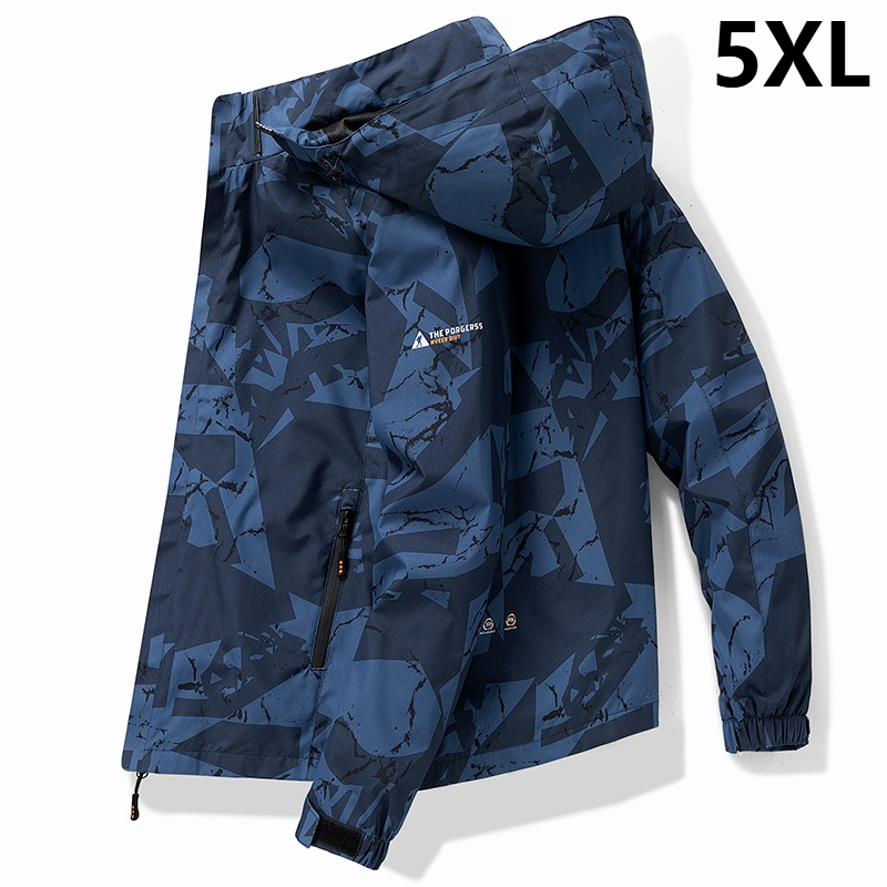 Windbreaker Men Zip - Jaket Kerja Kasual Model Trench Coat