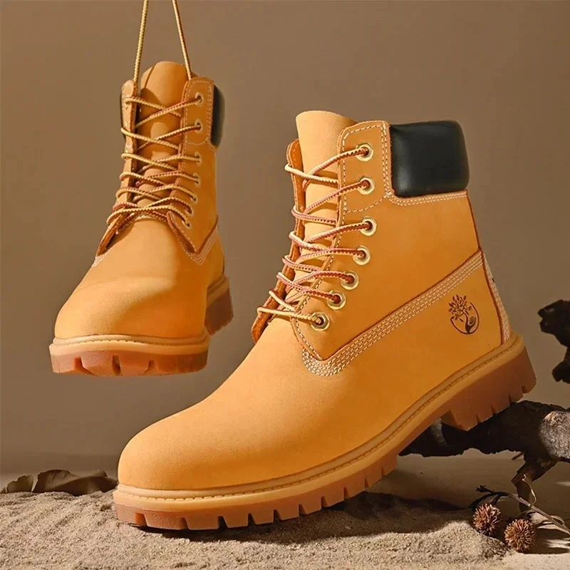 Mens Fashion Chinos - Sepatu Boots Pria High Top Berkualitas