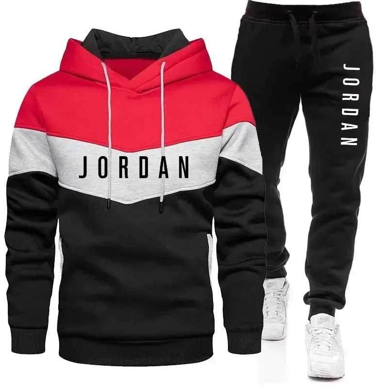 Setelan Olahraga Pria Musim Gu - Streetwear Hoodie ulasan dan harga