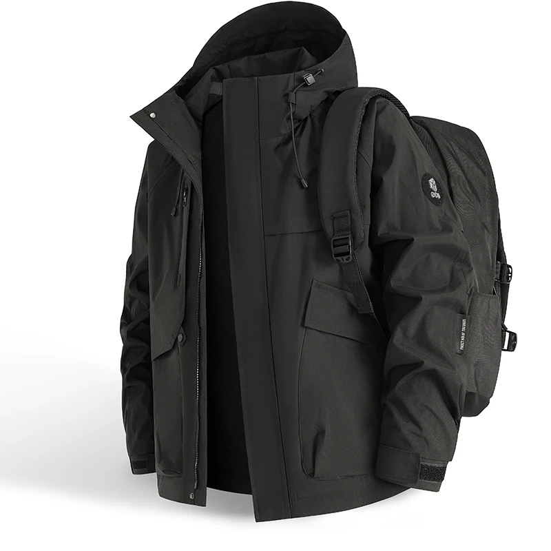Jaket Tahan Air Pria untuk Hik - Windbreaker Men Zip ulasan dan harga
