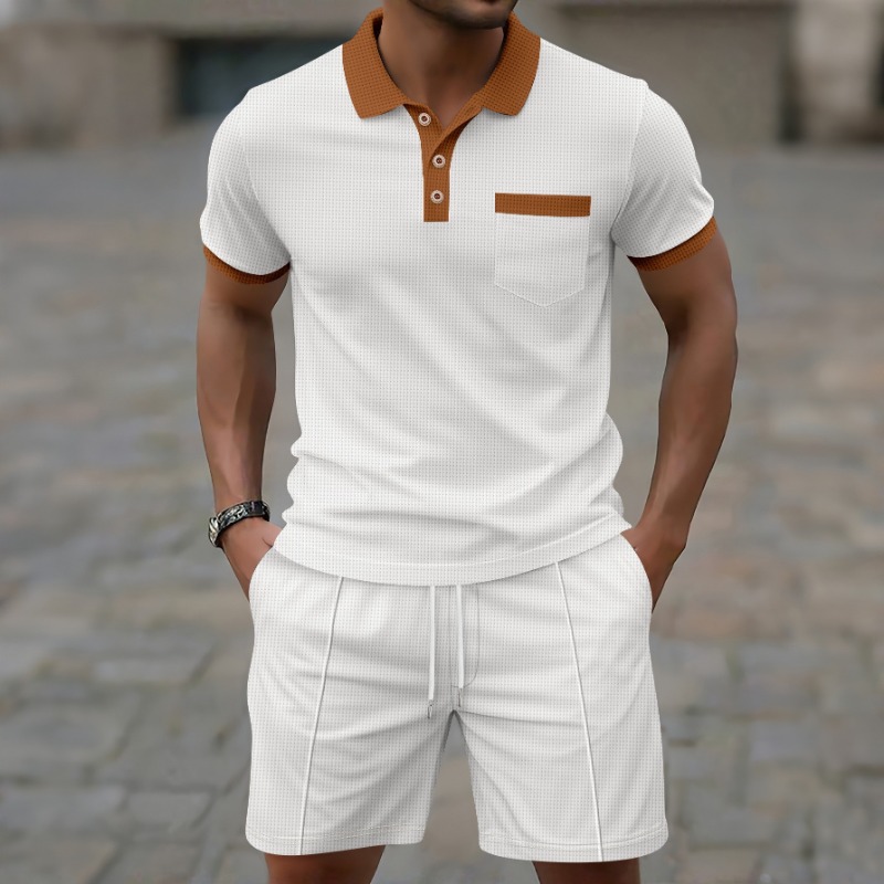 Set Fashion Kasual 2 Potong Te - Men'S Fashion For Summer 2026 ulasan dan harga