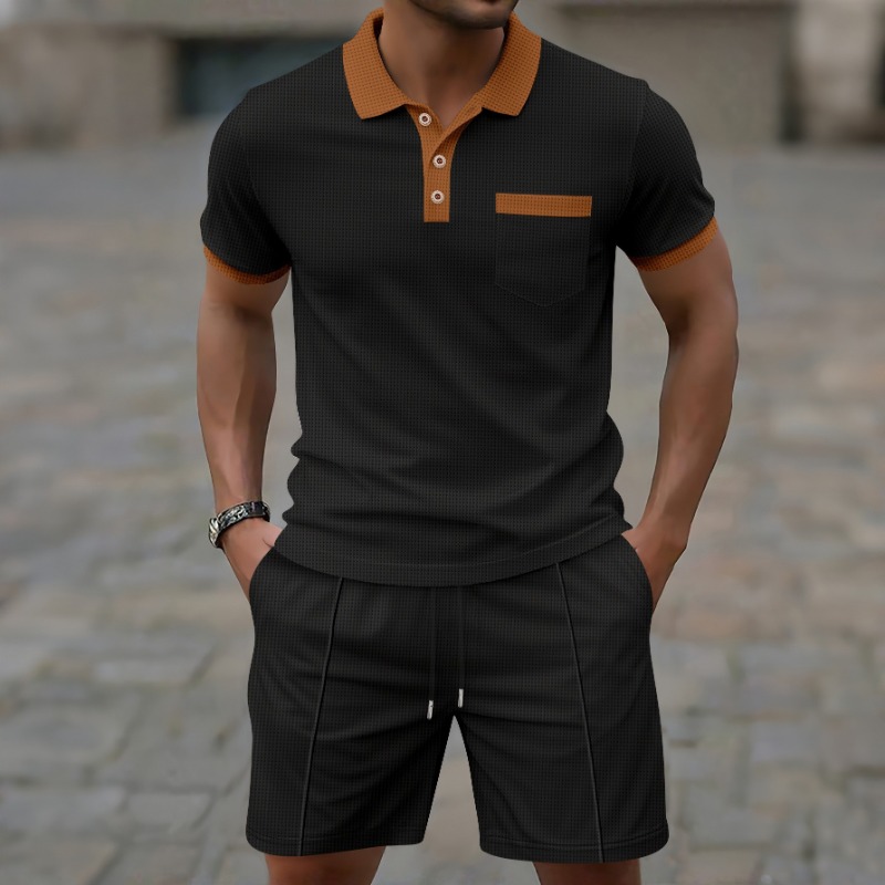 Set Fashion Kasual 2 Potong Te - Men'S Fashion For Summer 2026 ulasan dan harga