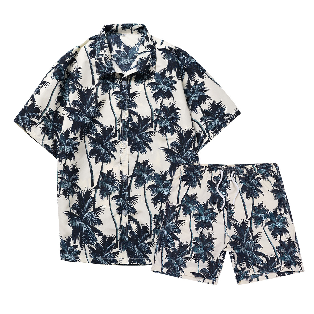 Setelan Kemeja Pria Motif Poho - Mens Fashion Streetwear ulasan dan harga