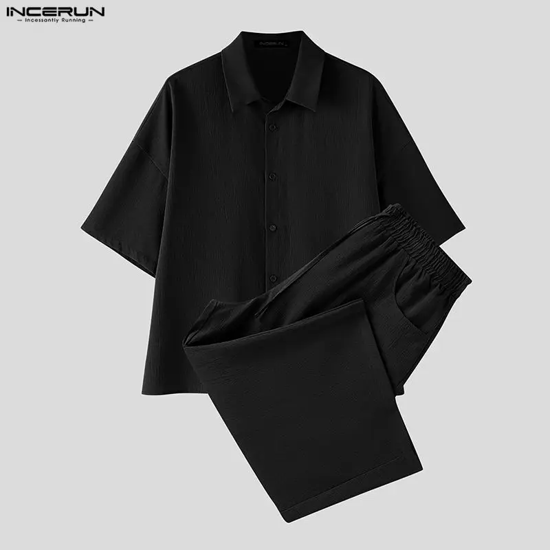 INCERUN Set Pria Celana Kemeja - Men'S Fashion For Summer 2026 ulasan dan harga