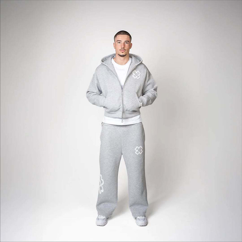 Setelan Hoodie Zip Up Oversize - Streetwear Hoodie ulasan dan harga