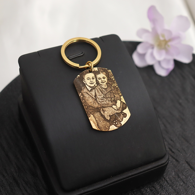Gantungan Kunci Foto Ukir Kust - Men'S Fashion Gold Chain ulasan dan harga