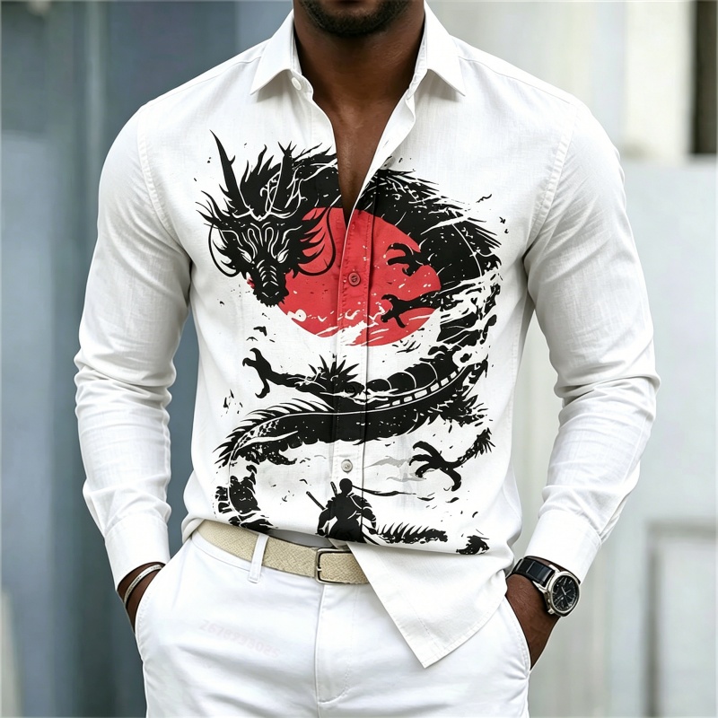 Kemeja Pria Terbaru 2026 Putih - Mens Fashion Streetwear ulasan dan harga