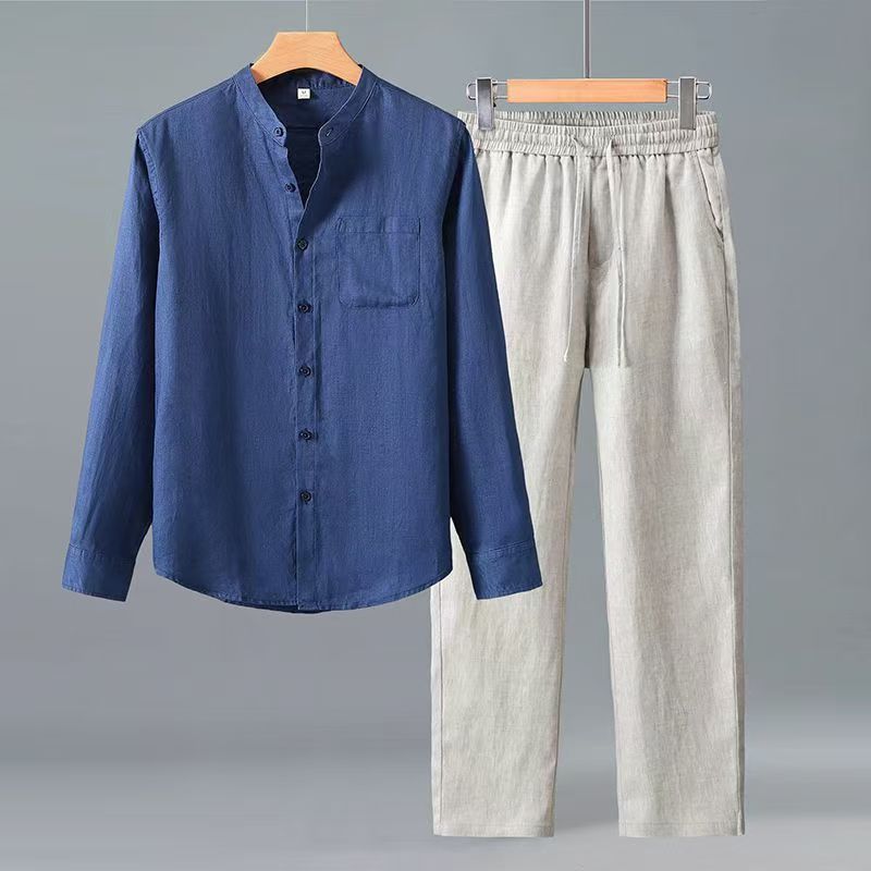(Kemeja + Celana Panjang) Keme - Men'S Fashion For Summer 2026 ulasan dan harga