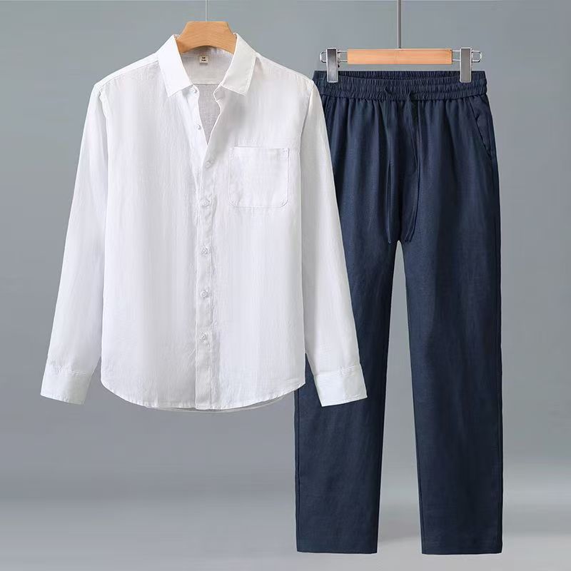 (Kemeja + Celana Panjang) Keme - Men'S Fashion For Summer 2026 ulasan dan harga