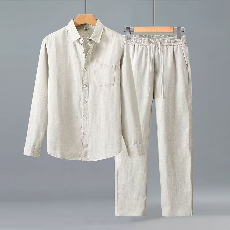 (Kemeja + Celana Panjang) Keme - Men'S Fashion For Summer 2026 ulasan dan harga
