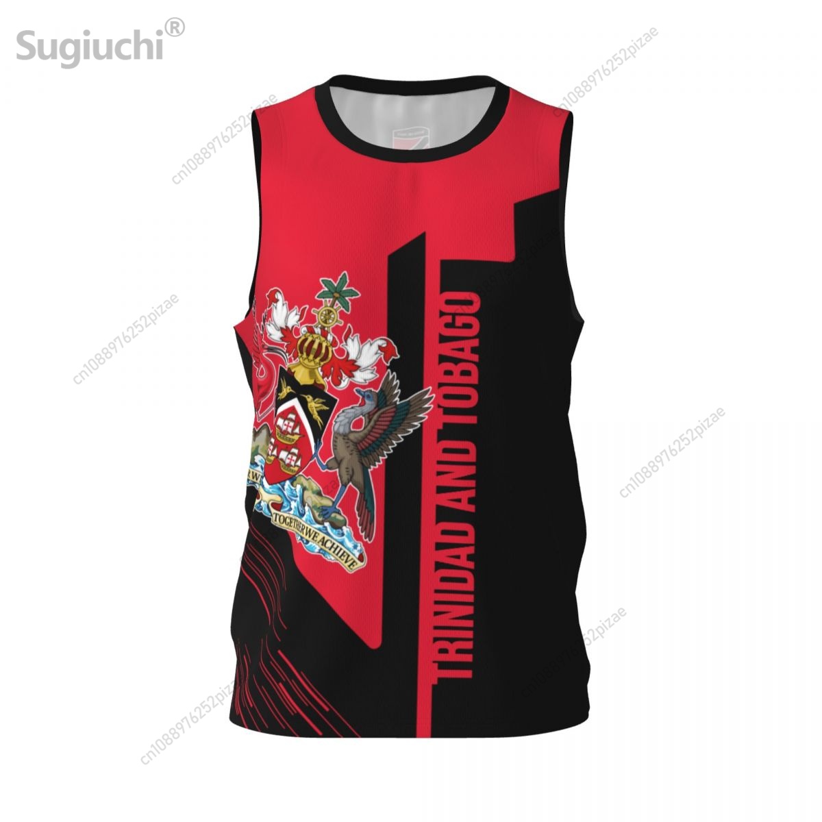 Kaos Olahraga Bendera 3D Trini - Men'S Fashion Names ulasan dan harga
