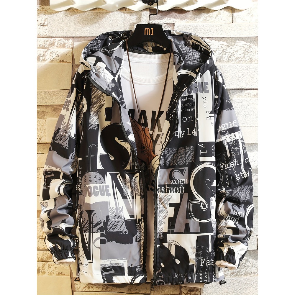 Jaket Hoodie Windbreaker Stree - Fashion Men Vogue ulasan dan harga