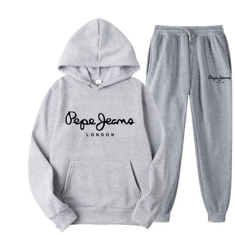 Setelan Hoodie dan Celana Jogg - Streetwear Hoodie ulasan dan harga