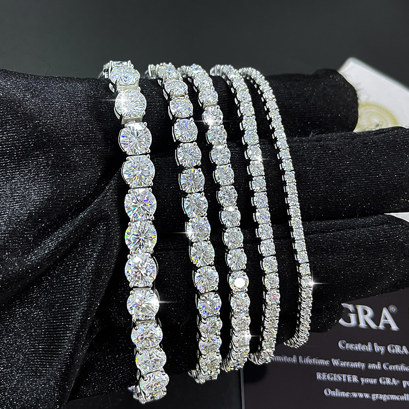 Gelang Tennis Moissanite 2mm/3 - Men'S Fashion Gold Chain ulasan dan harga