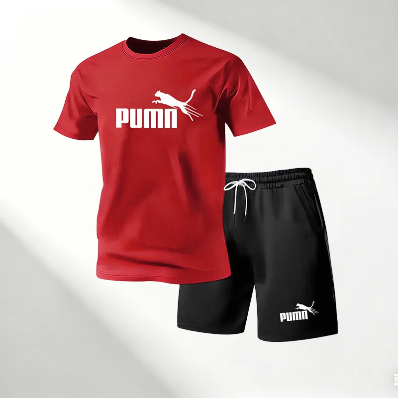 Promo Panas 2026 Set Kaos Pria - Mens Fashion Streetwear ulasan dan harga