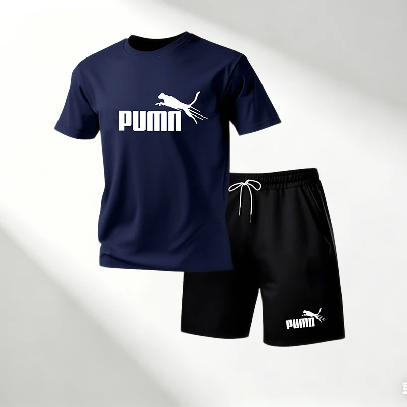 Promo Panas 2026 Set Kaos Pria - Mens Fashion Streetwear ulasan dan harga