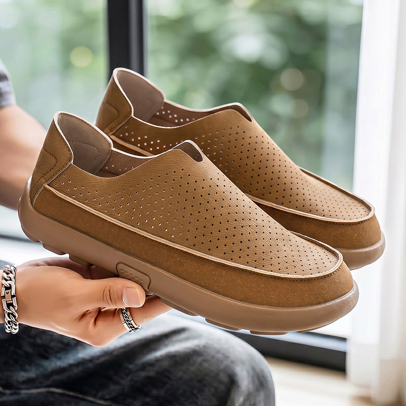 Sepatu Sneakers Loafers Pria U - Mens Fashion Chinos ulasan dan harga