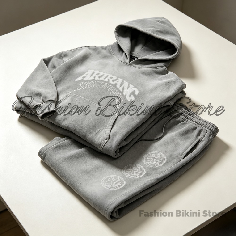 Hoodie Retro Abu-abu Baru deng - Streetwear Hoodie ulasan dan harga