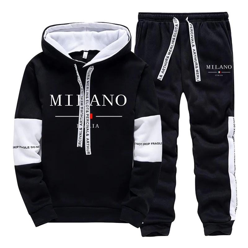 Set Pria/Hoodie/Celana Italia  - Mens Fashion Streetwear ulasan dan harga