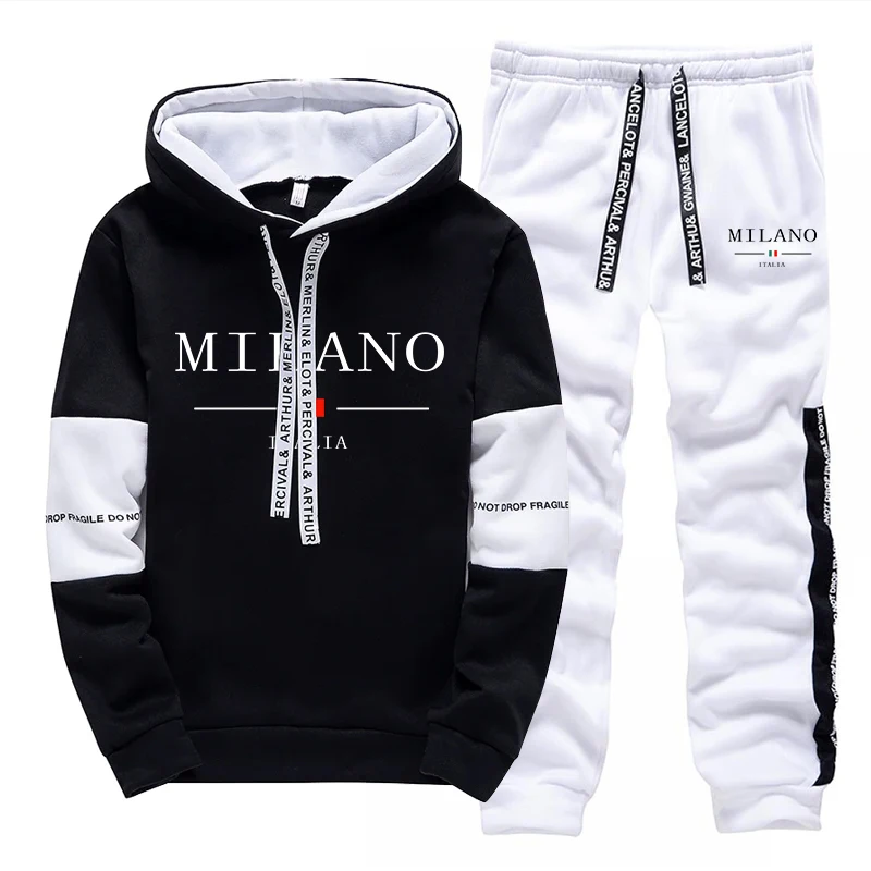 Set Pria/Hoodie/Celana Italia  - Mens Fashion Streetwear ulasan dan harga