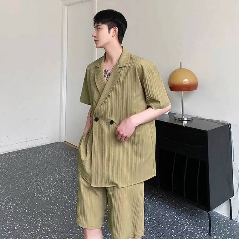 LUZHEN Setelan Pria Tampan Mus - Men'S Fashion For Summer 2026 ulasan dan harga