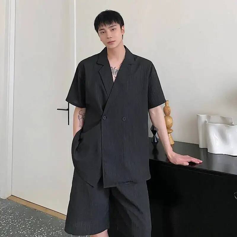 LUZHEN Setelan Pria Tampan Mus - Men'S Fashion For Summer 2026 ulasan dan harga