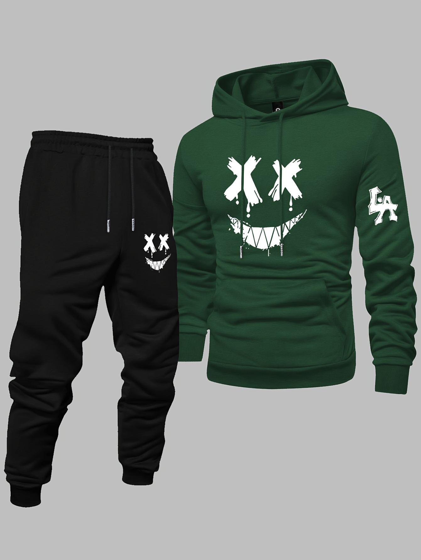 Setelan Olahraga Trendy Street - Streetwear Hoodie ulasan dan harga