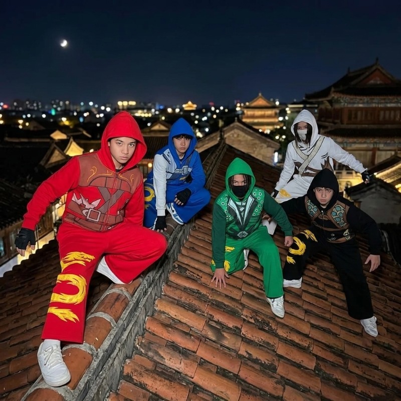 Set Hoodie Ninja Warrior Armor - Streetwear Hoodie ulasan dan harga