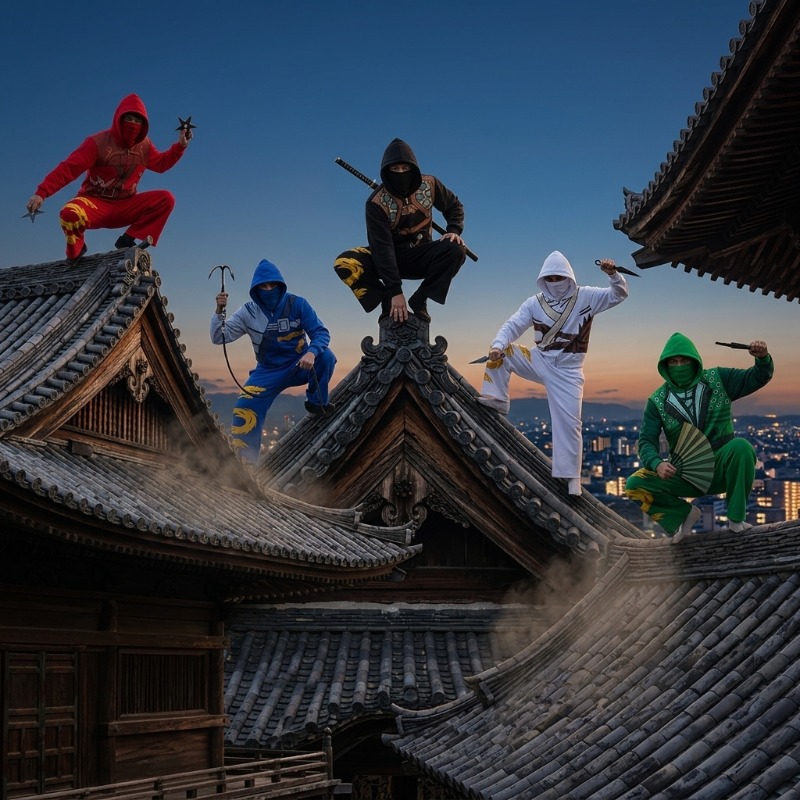 Set Hoodie Ninja Warrior Armor - Streetwear Hoodie ulasan dan harga