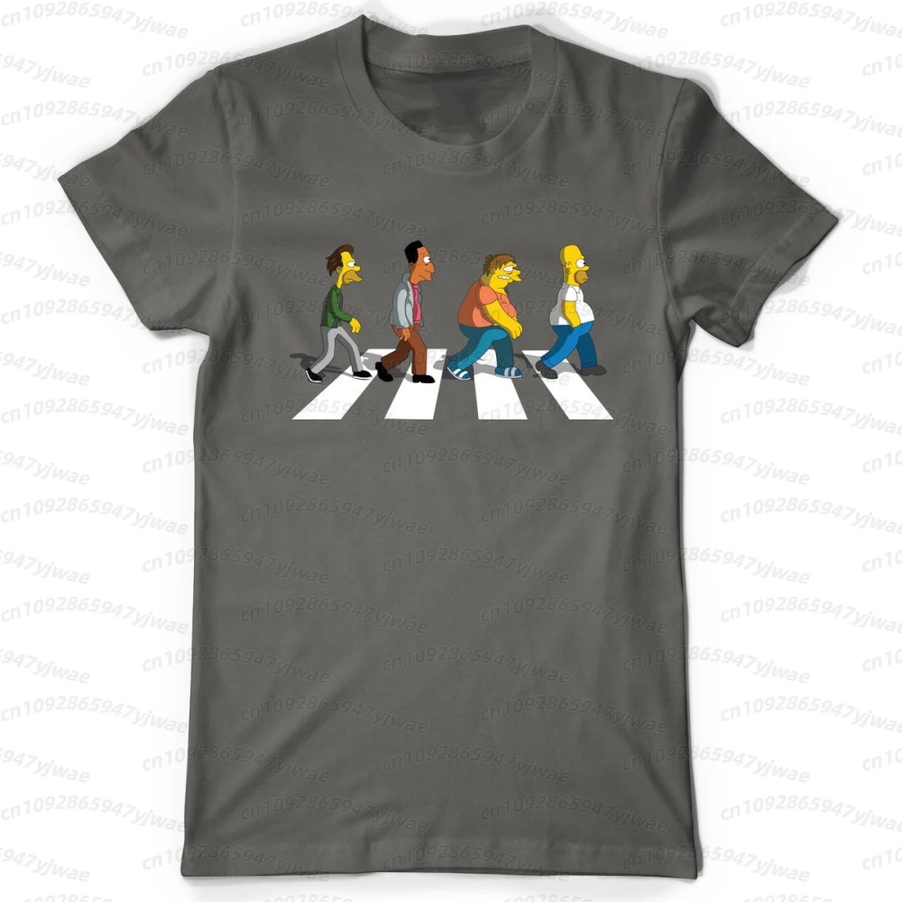 Kaos Pria Simpsons Dad Sidewal - Mens Fashion Streetwear ulasan dan harga