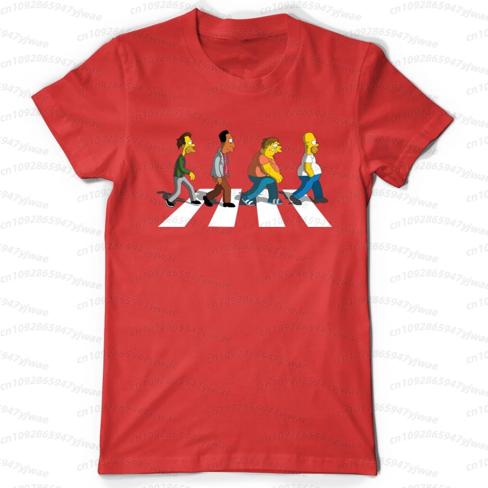 Kaos Pria Simpsons Dad Sidewal - Mens Fashion Streetwear ulasan dan harga