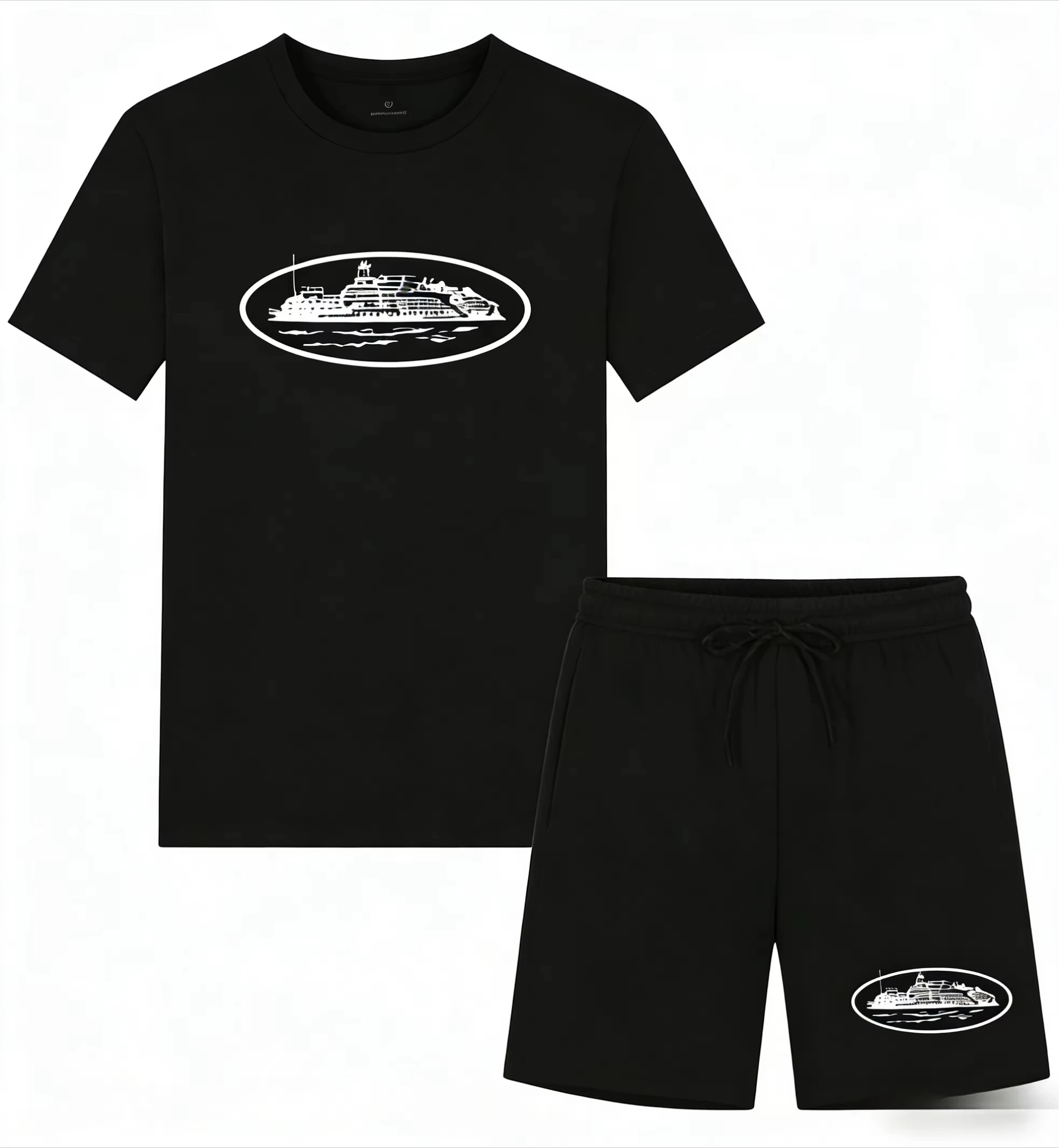 Kaos dan Celana Pendek Motif P - Men'S Fashion For Summer 2026 ulasan dan harga