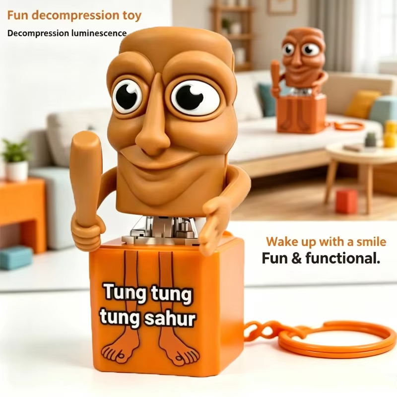 Gantungan Kunci Tung Tung Tung - Men Fashion Key ulasan dan harga