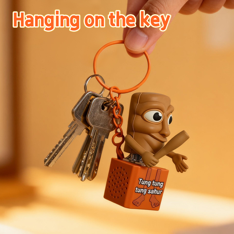 Gantungan Kunci Tung Tung Tung - Men Fashion Key ulasan dan harga