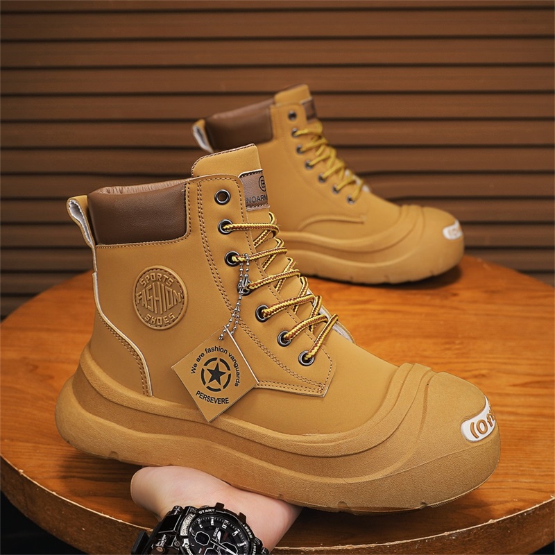 Sepatu Boots Pendek Modis dan  - Mens Fashion Chinos ulasan dan harga