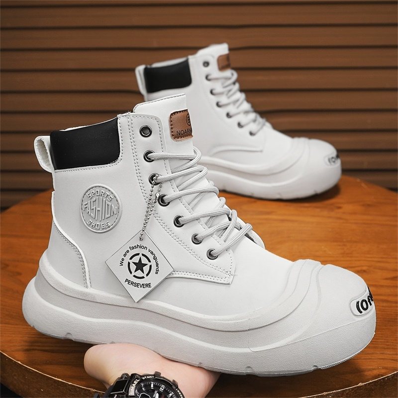 Sepatu Boots Pendek Modis dan  - Mens Fashion Chinos ulasan dan harga