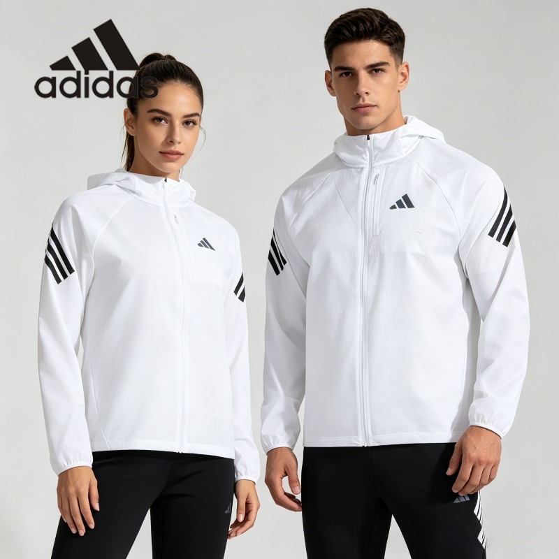 Adidas Woven Cropped Hood Zip  - Windbreaker Men Zip ulasan dan harga