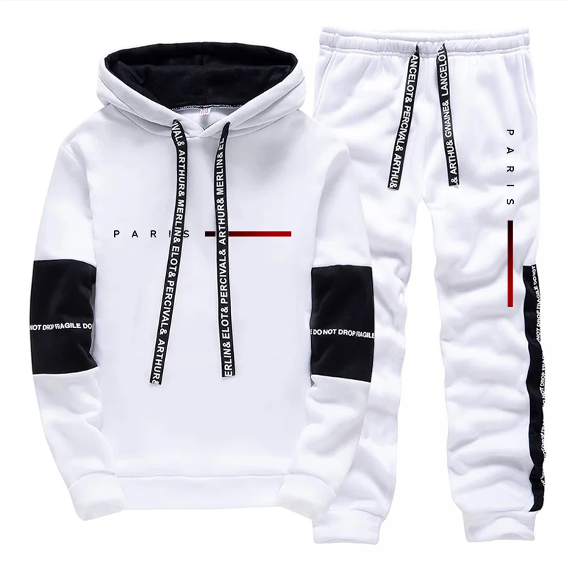 Set Hoodie dan Celana Olahraga - Mens Fashion Streetwear ulasan dan harga