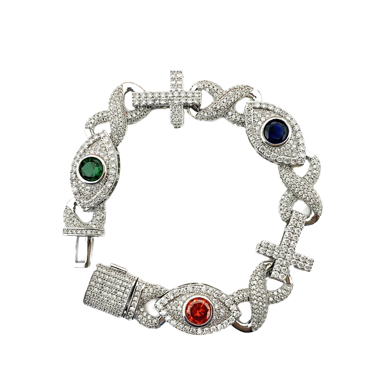 Icedminer Gelang Delapan Karak - Men'S Fashion Gold Chain ulasan dan harga