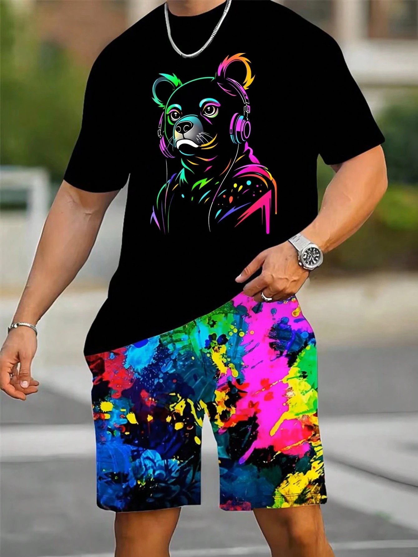 Setelan Kaos Pendek dan Celana - Men'S Fashion For Summer 2026 ulasan dan harga