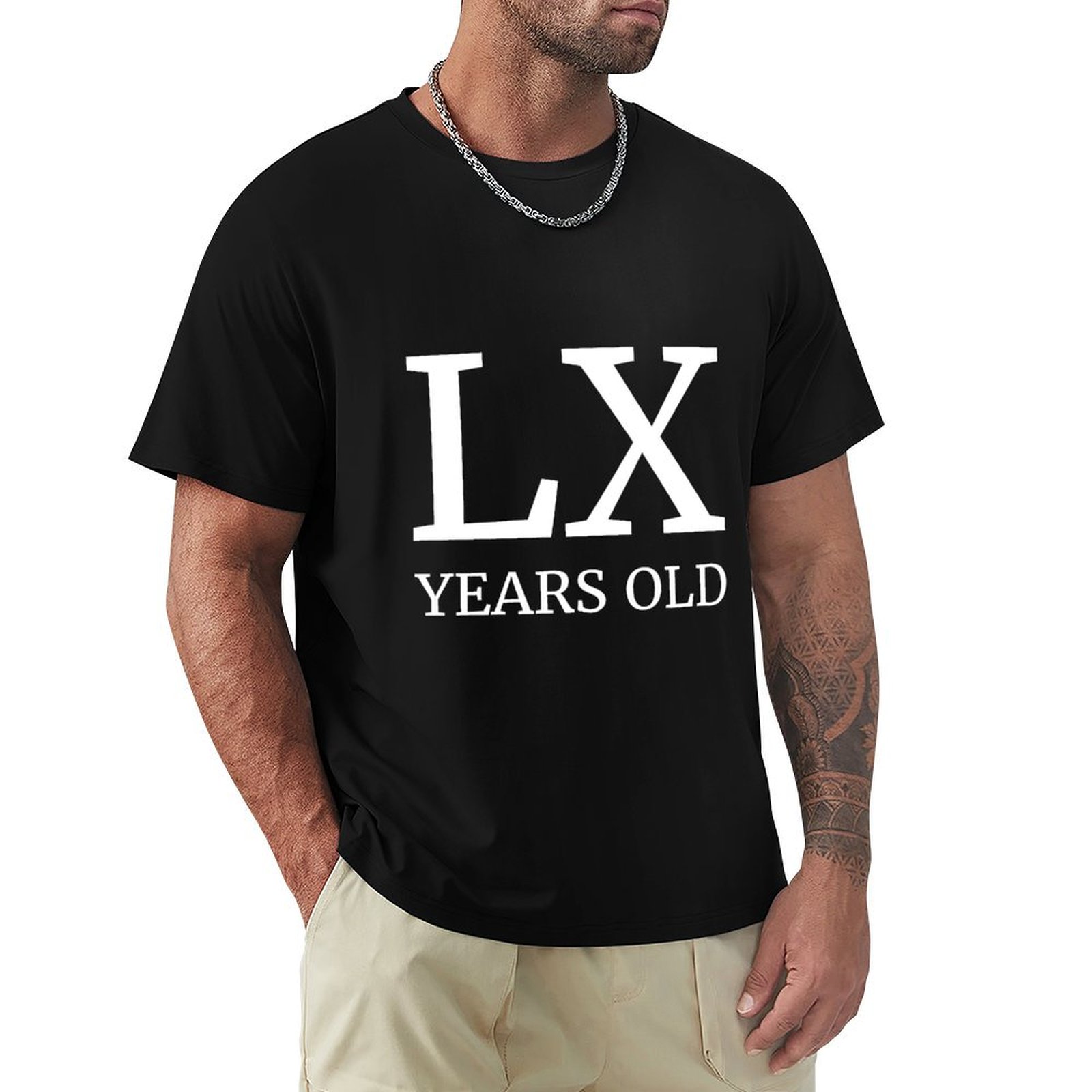 Kaos LX Hadiah Ulang Tahun ke- - Men'S Fashion For 60 Year Old ulasan dan harga